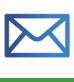 Icon - Small blue icon - Outline of an Envelope - Email